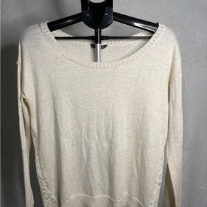 American Eagle Outfitters Lace Back Long Sweater